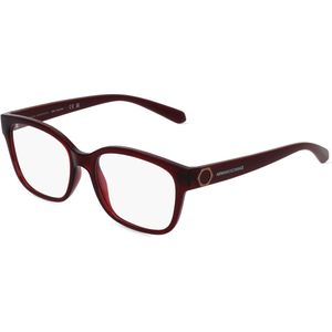 Armani Exchange AX3098 Damen-Brille inkl. Gläser Vollrand Butterfly Kunststoff-Gestell 53mm/17mm/140mm, braun