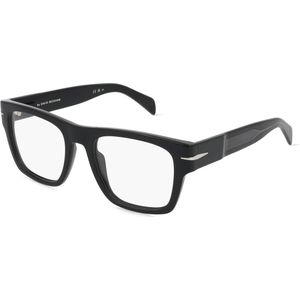 David Beckham DB 7020/BOLD Herren-Brille inkl. Gläser Vollrand Eckig Acetat-Gestell 51mm/19mm/145mm, schwarz