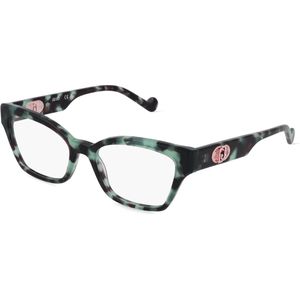 Liu Jo LJ2779 Damen-Brille inkl. Gläser Vollrand Butterfly Acetat-Gestell 52mm/17mm/140mm, grün
