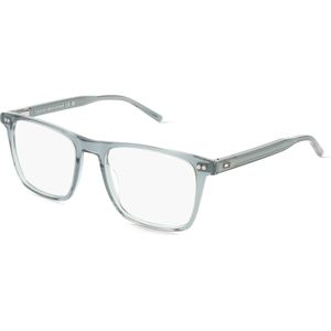 Tommy Hilfiger TH 2131 Herren-Brille inkl. Gläser Vollrand Eckig Acetat-Gestell 43mm/19mm/150mm, grau