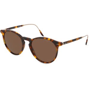 Polo by Ralph Lauren RL8181P Herren-Sonnenbrille Vollrand Panto Acetat-Gestell, braun