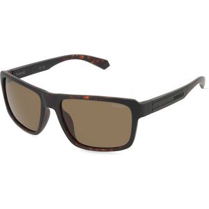 Polaroid PLD 2158/S Herren-Sonnenbrille Vollrand Eckig Kunststoff-Gestell, braun
