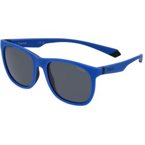 Polaroid PLD 2140/S Herren-Sonnenbrille Vollrand Eckig Acetat-Gestell, blau