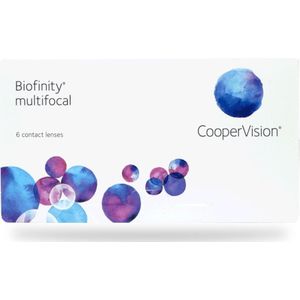 CooperVision Biofinity Multifocal D (6er Packung) Monatslinsen (3 dpt, Addition 1.50 & BC 8.6)