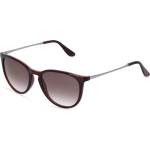 Fielmann MC 567 SUN FA FRANCIS Unisex-Sonnenbrille Vollrand Panto Propionat-Gestell, braun