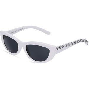 Michael Kors MK2160 RIO Damen-Sonnenbrille Vollrand Schmal Kunststoff-Gestell, weiß