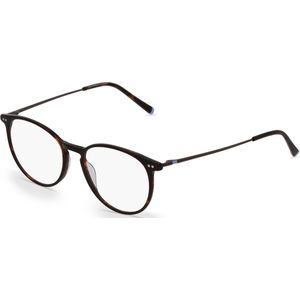 Humphrey’s eyewear 581069 Unisex-Brille inkl. Gläser Vollrand Panto Kunststoff-Gestell 51mm/17mm/145mm, braun