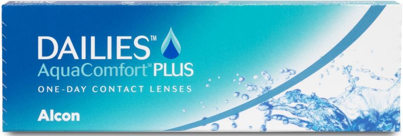 Alcon Dailies AquaComfort Plus (30er Packung) Tageslinsen (1 dpt & BC 8.7)