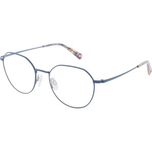 BRENDEL eyewear 902399 Damen-Brille inkl. Gläser Vollrand Panto Metall-Gestell 51mm/18mm/140mm, blau