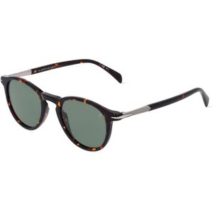 David Beckham DB 1114/S Herren-Sonnenbrille Vollrand Panto Acetat-Gestell, braun