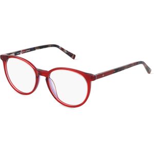 Humphrey’s 580046 Jugend-Brille inkl. Gläser Vollrand Panto Kunststoff-Gestell 45mm/15mm/130mm, rot