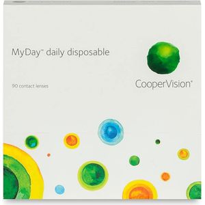CooperVision MyDay (90er Packung) Tageslinsen (-11.5 dpt & BC 8.4) mit UV-Schutz