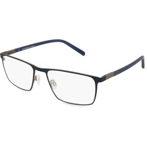 Freigeist  862049 Herren-Brille inkl. Gläser Vollrand Eckig Metall-Gestell 61mm/20mm/160mm, Blau