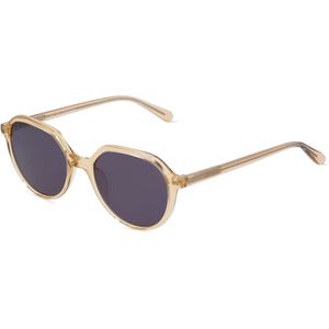 Fielmann ABC 074 SUN FA ALEX Unisex-Sonnenbrille Vollrand Panto Acetat-Gestell, gelb