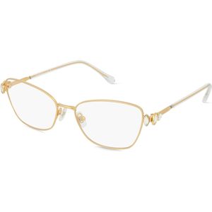 Swarovski SK1006 Damen-Brille inkl. Gläser Vollrand Butterfly Metall-Gestell 55mm/17mm/140mm, gold
