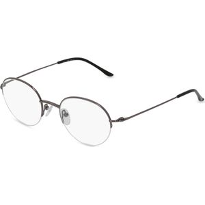 Fielmann BD 469 CL Unisex-Brille inkl. Gläser Halbrand Panto Edelstahl-Gestell 48mm/20mm/140mm, grau