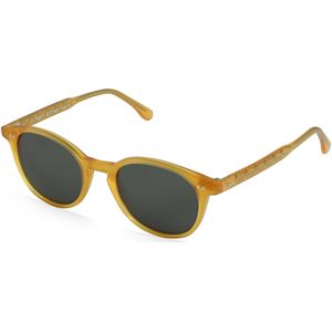 Fielmann MF 031 SUN FA PEPE Unisex-Sonnenbrille Vollrand Panto Acetat-Gestell, gelb