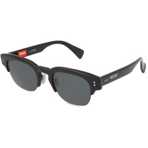 Kenzo KZ40179U Herren-Sonnenbrille Vollrand Eckig Kunststoff-Gestell, schwarz