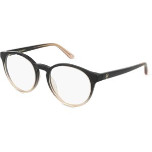 Polo Ralph Lauren RL6221U Damen-Brille inkl. Gläser Vollrand Panto Acetat-Gestell 51mm/19mm/140mm, Schwarz