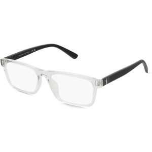 Polo Ralph Lauren 0PH2274U Herren-Brille inkl. Gläser Vollrand Eckig Kunststoff-Gestell 54mm/17mm/147mm, transparent