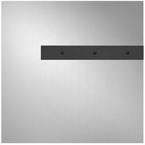 Gessi Binario, module nevel type 200x200 mm met SHIFT-Fix installatie, 61106707