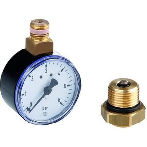 TECEfloor manometer, voor industriële kunststof verwarmingscircuitverdeler, 77390130