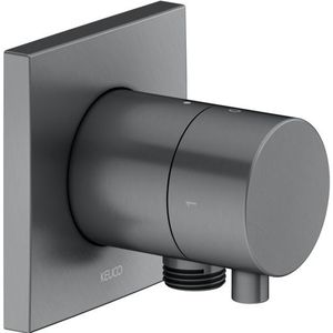 KEUCO IXMO wisselklep UP 2 verbruikers, slangaansluiting met comfortgreep, met stop, vierkant rozet, 59557131102