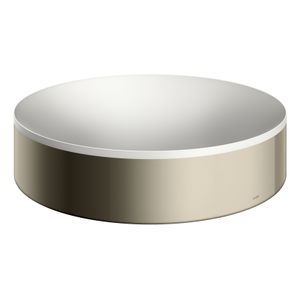 hansgrohe AXOR Suite opzetwastafel, rond, D 400mm, met metalen frame, zonder overloop, SOLIDSurface, 42001830