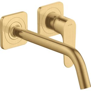 hansgrohe AXOR Citterio M eengreeps inbouwwastafelmengkraan met rozetten en lange uitloop Wand gemonteerd, 34116250