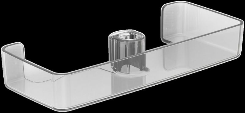 HANSA HANSABASICJET zeepbakje, transparant, 44730100