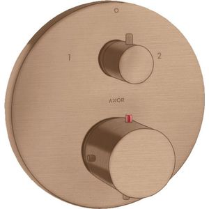 Handgeschakelde AXOR Starck thermostaat inbouw met afsluit- en omschakelklep, 10720310