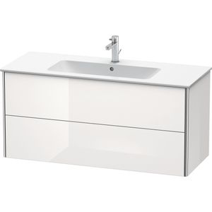 Duravit XSquare Vanity unit hangend aan de wand 121,0 x 47,8 cm, 2 lades, voor wastafel ME van Starck 233612, XS417408585