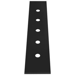 Gessi 5-gaats decorplaat voor Secur Box 01669, tegelplankbevestiging, 01758299