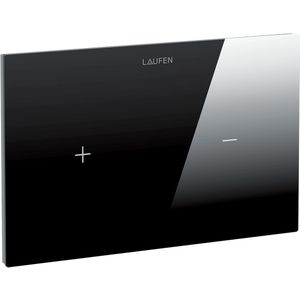 LAUFEN AW4 elektronische Bedieningsplaat, glas, handenvrij, dual flush, 252x15x162mm, H8956640200001