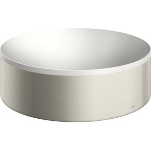 hansgrohe AXOR Suite opzetwastafel, rond, D 300mm, met metalen frame, zonder overloop, SOLIDSurface, 42000800