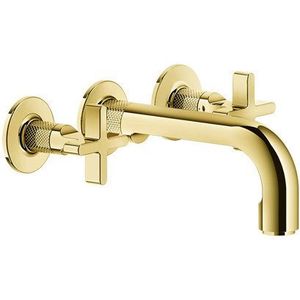 Gessi Inciso+ kleurset voor 2-hendel badmengkraan, met uitloop 170 mm, zonder omstel, 58194246