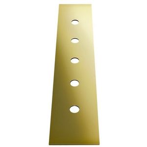 Gessi 5-gaats decorplaat voor Secur Box 01669, tegelplankbevestiging, 01758246