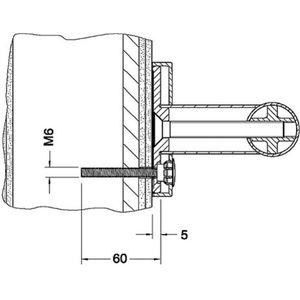 KEUCO PLAN Care Set 7, 3x cilinderkopschroef, 34993000200