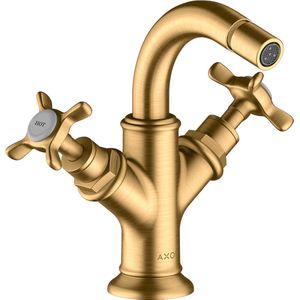 hansgrohe AXOR Montreux 2-handige bidetfitting, pop-up afvalemmer, 16520950