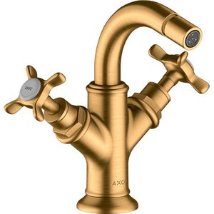 hansgrohe AXOR Montreux 2-handige bidetfitting, pop-up afvalemmer, 16520250