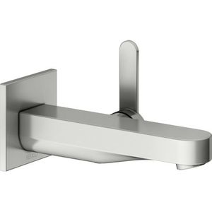 KEUCO IXMO Vlak inbouw eengreeps wastafelmengkraan, 165mm, vierkant rozet, 59516060302