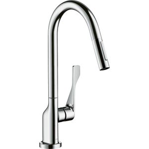 hansgrohe AXOR Citterio DN15 eengreeps keukenmengkraan 250 met uittrekbare douchekop, 39835800