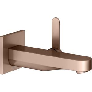 KEUCO IXMO Vlak inbouw eengreeps wastafelmengkraan, 165mm, vierkant rozet, 59516290302