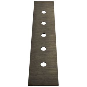 Gessi 5-gaats decorplaat voor Secur Box 01669, tegelplankbevestiging, 01758713