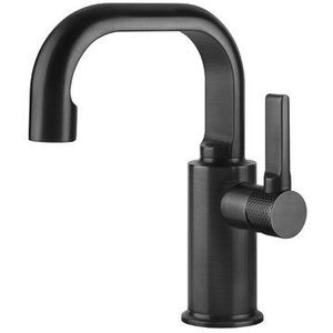 Gessi Inciso eengreeps wastafelmengkraan, met 1 1/4 waste, 140 mm uitloop, 58008246