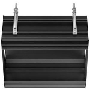 Gessi lineair plafondinbouwsysteem, basis L = 460 mm voor met verhoogde vloer binnenpaneel L= 460mm, 61013299