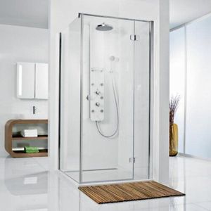 Polysan Modular Shower - Vaste Douchewand, Voor Draaibare Paneelaansluiting 1200 Mm Helder Glas Ms3a 120