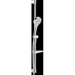 HANSA HANSAVIVA wandbeugelset, Eco, 971mm, met 3-straals Handbrausen, incl. Brauseschläuche, zeepbakje, chroom, 441503300009
