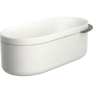 hansgrohe AXOR Suite badkuip, vrijstaand, 1900x850x630mm, SOLIDSurface, 2 personen, 190 liter, 42005340