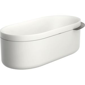 hansgrohe AXOR Suite badkuip, vrijstaand, 1900x850x630mm, SOLIDSurface, 2 personen, 190 liter, 42005330